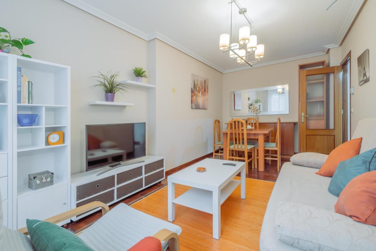 Luminoso Y Acogedor Apartamento Gijón Esterno foto