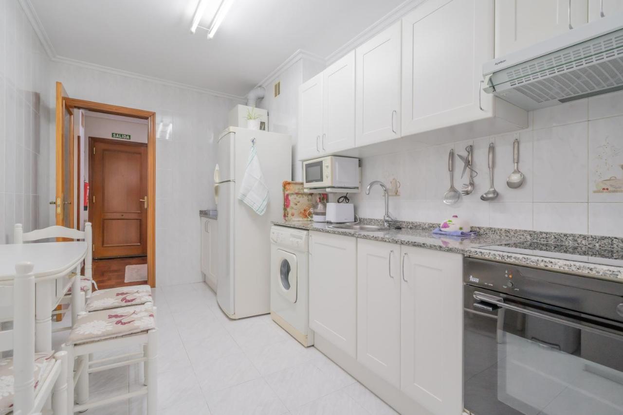 Luminoso Y Acogedor Apartamento Gijón Esterno foto