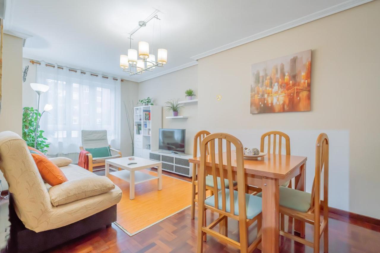 Luminoso Y Acogedor Apartamento Gijón Esterno foto